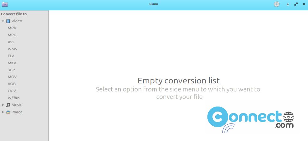 Ciano multimedia file converter