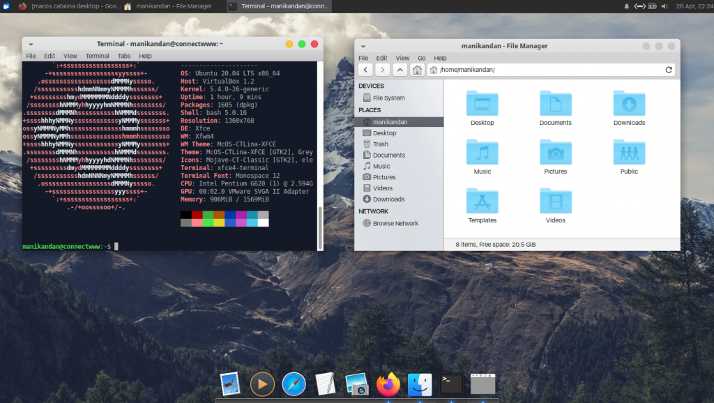 how to install linux on macos