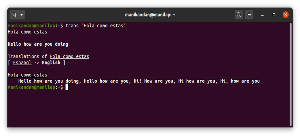 How to install Translate Shell on Ubuntu – Command-line Translator Tool |  