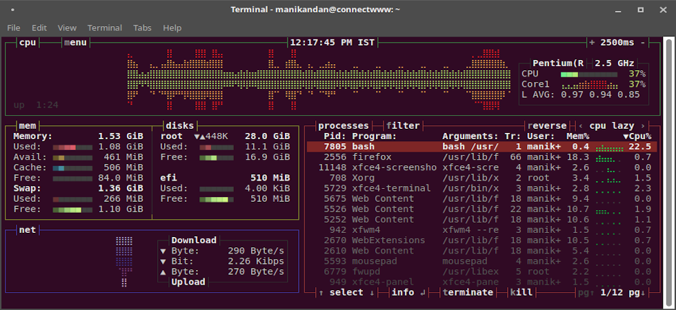 hubstaff install ubuntu terminal