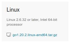 go linux download