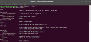Read more about the article hwinfo Hardware information tool – How to install hwinfo on Ubuntu