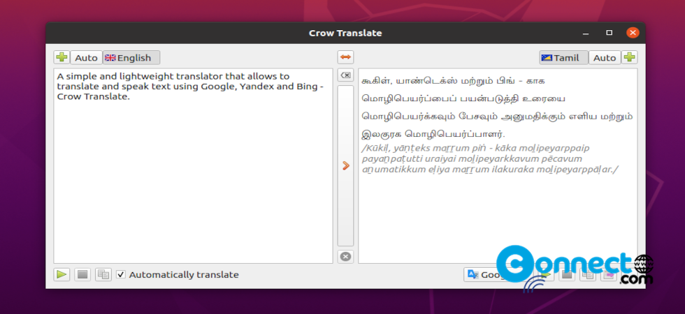 Crow Translate 2.10.7 instal