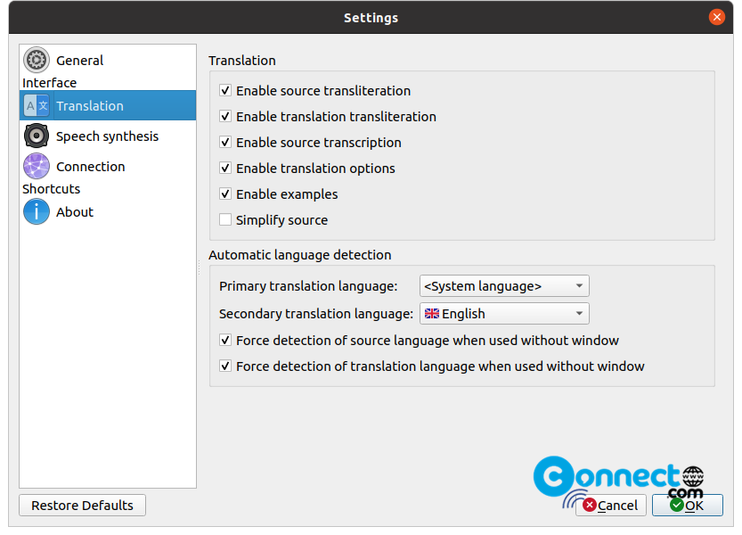 Crow Translate 2.10.7 for windows instal