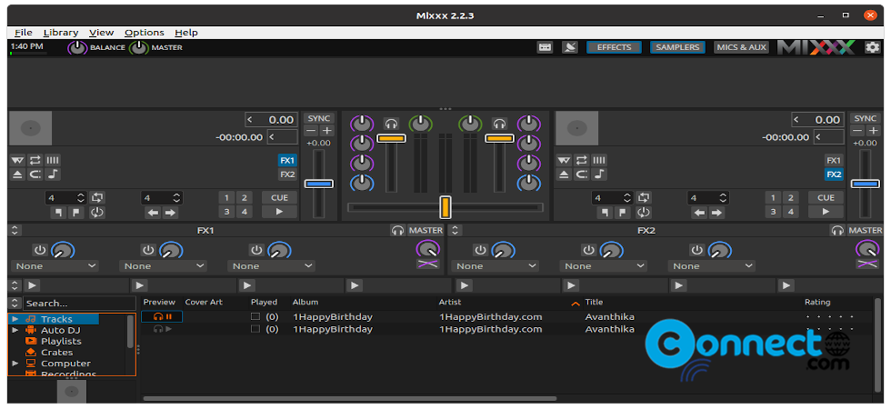 Mixxx 2.3.6 instal the new