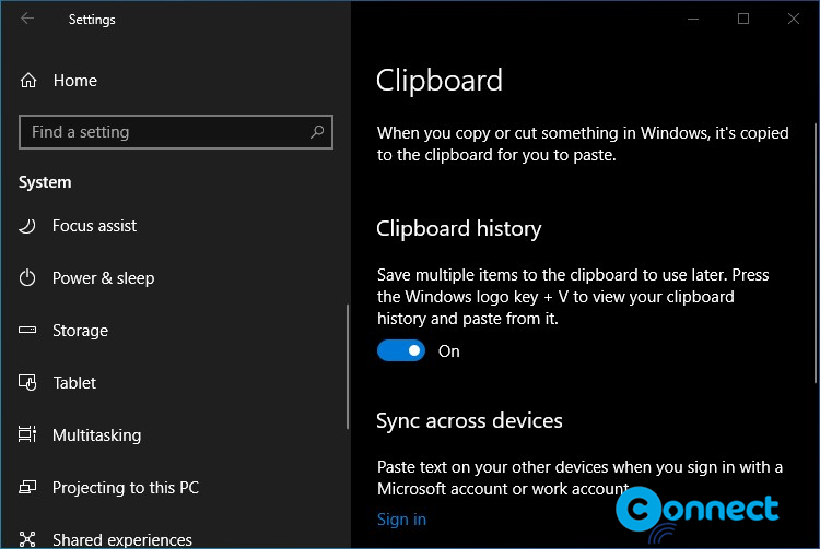 Windows 10 Clipboard History (2)