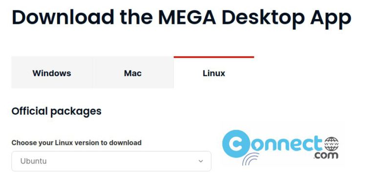 How to Install and Setup MEGA on Ubuntu | CONNECTwww.com