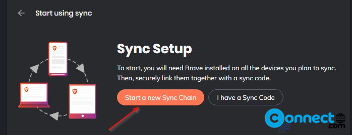 brave browser sync open tabs