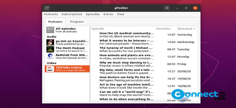 gpodder ubuntu downloads