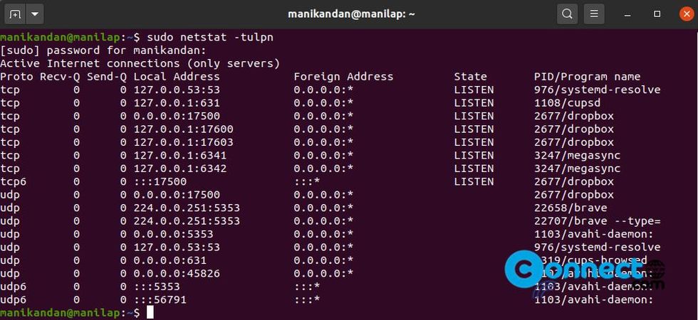 linux open terminal