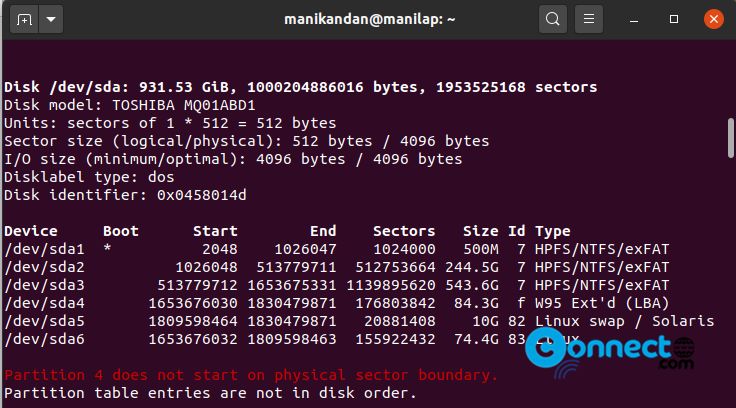 how to format my hard drive from terminal