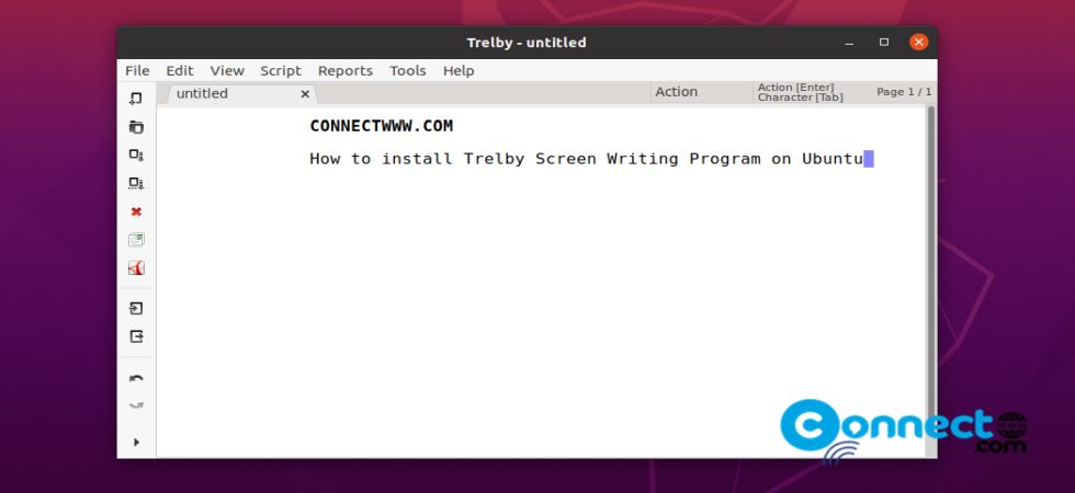 trelby screenwriting software mac