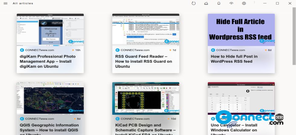 self hosted rss feed reader