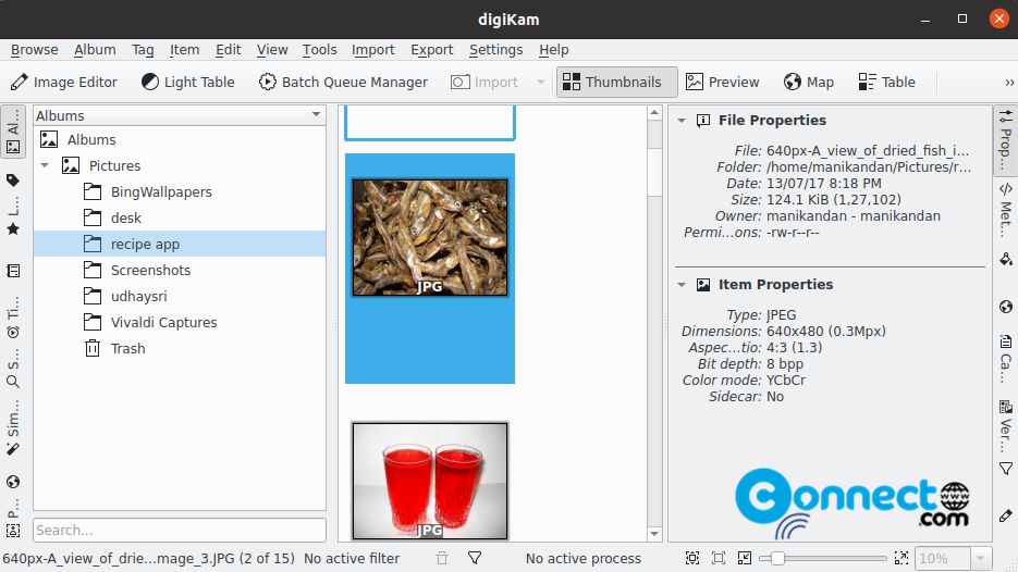 digikam files windows