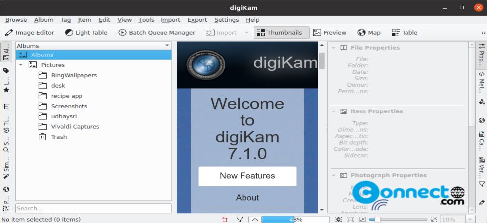 digikam on 4k display