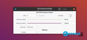 Read more about the article Adjust CPU Frequency with CPUpower GUI