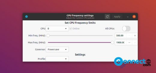 Cpupower GUI app