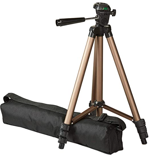 AmazonBasics 50-Inch Lightweight Tripod with Bag