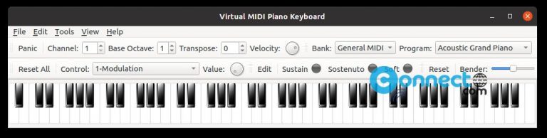 transcribe audio file to virtual midi piano keyboard