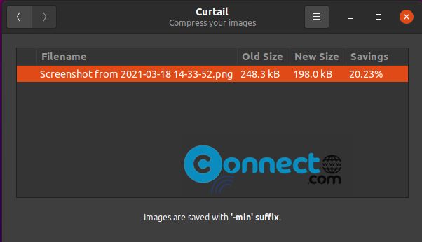Curtail Image Compressor app