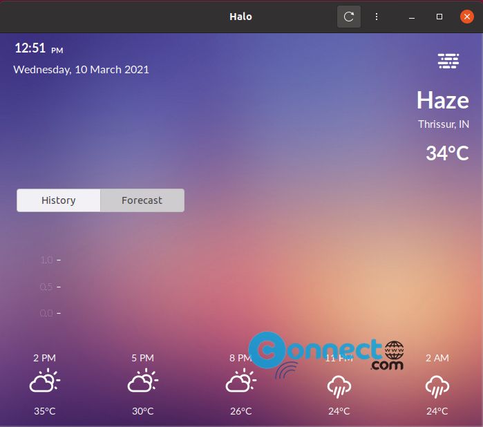 Halo Weather App