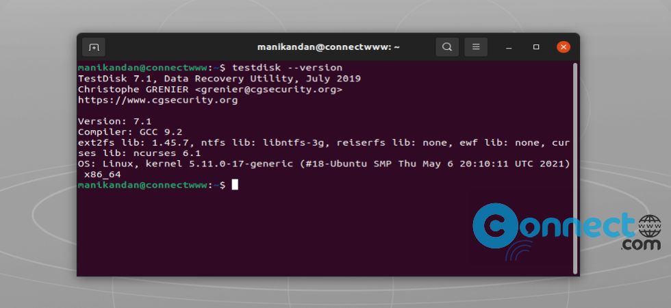 testdisk ubuntu install