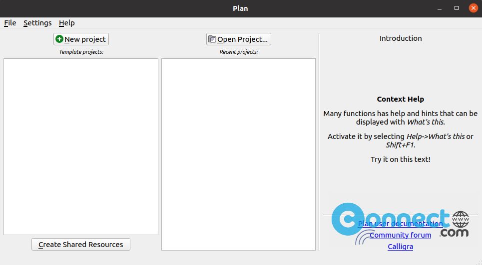 calligra plan