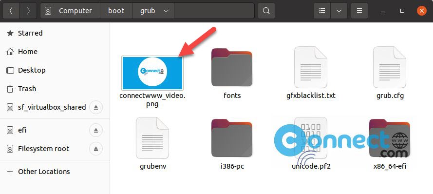 grub folder