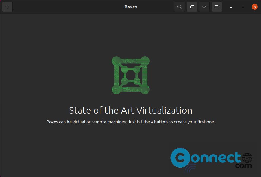 GNOME boxes app