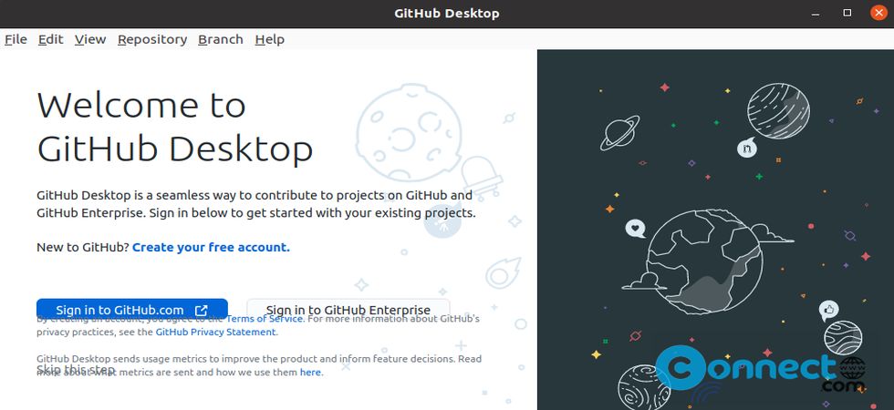 github desktop upload fork