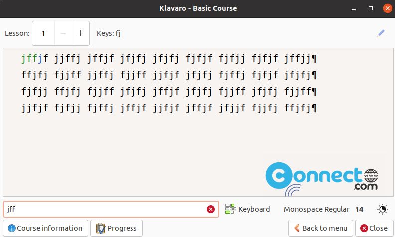 Klavaro Typing Tutor