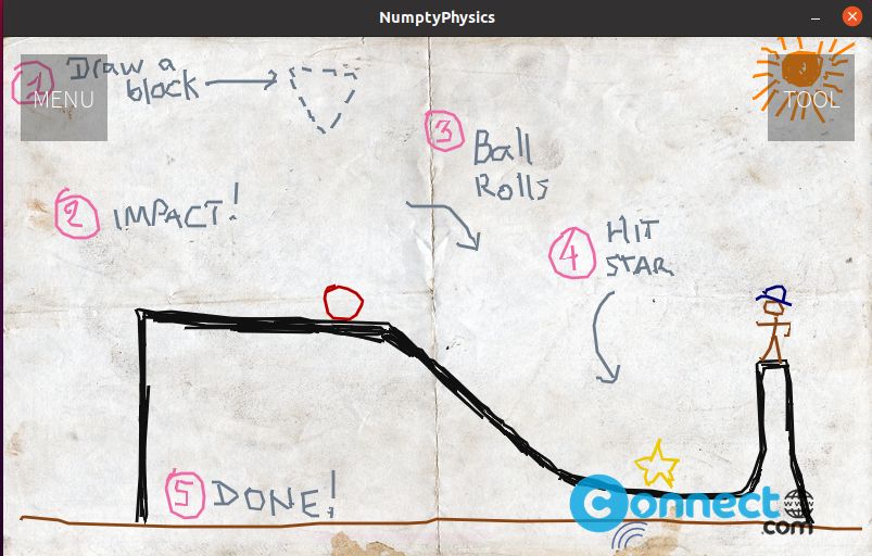 Numpty Physics game