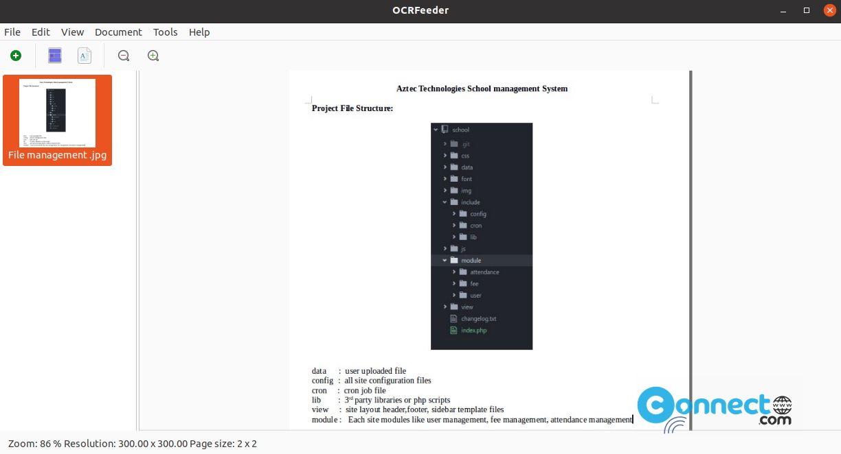 OCRFeeder ocr app