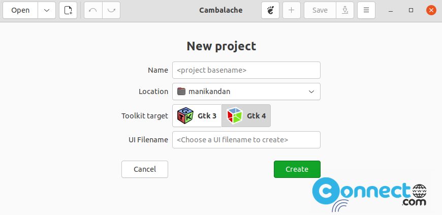 Cambalache app