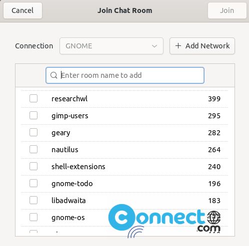 Polari join chat room