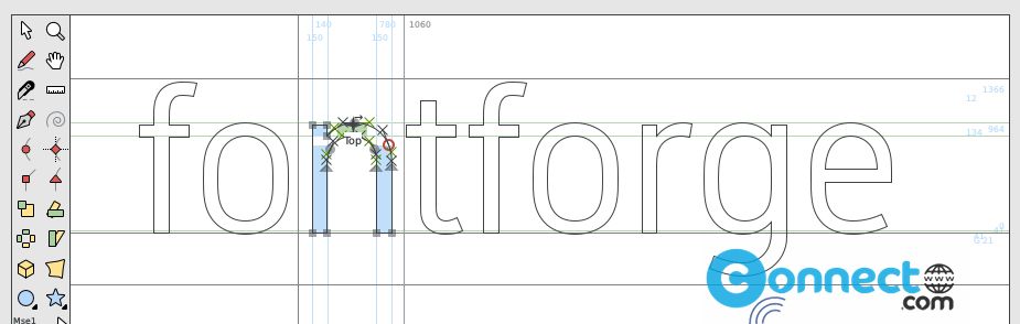 FontForge Font Editor app