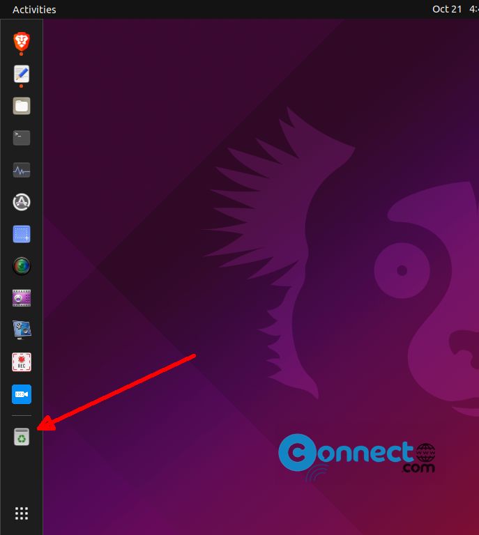 Ubuntu Trash icon