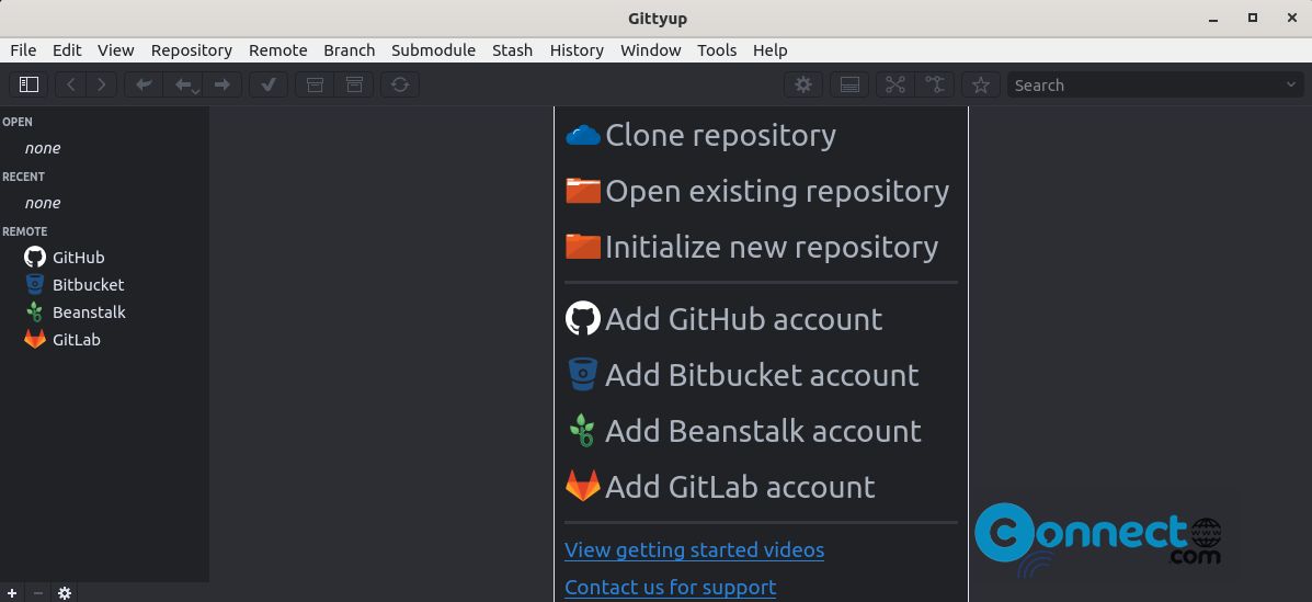 Gittyup Graphical Git Client