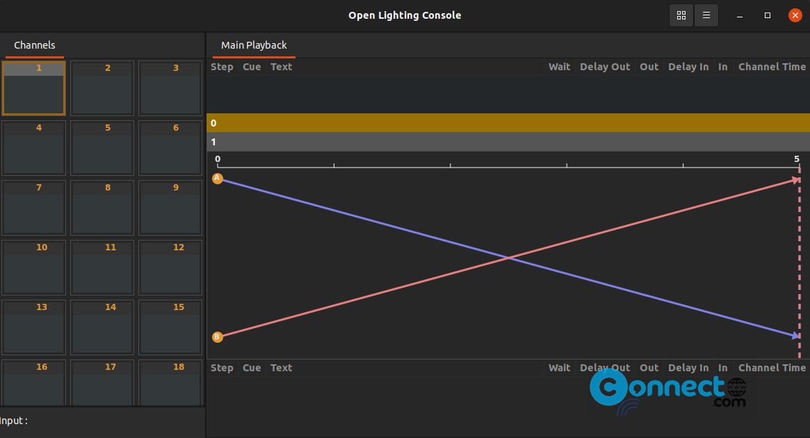 Open Lighting Console app