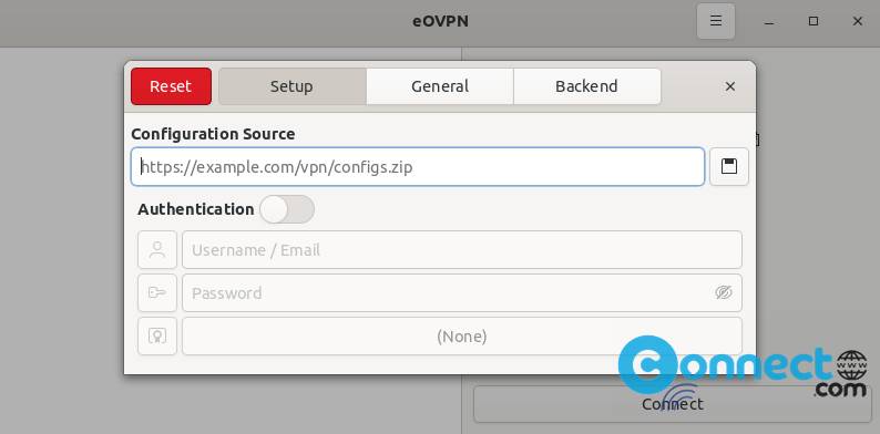 eOVPN OpenVPN Configuration Manager