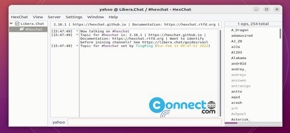 Read more about the article HexChat IRC Client
