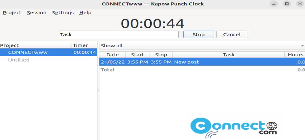 Read more about the article Kapow Punch Clock Project Time Tracker