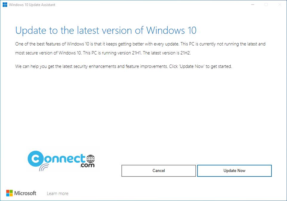 Windows 10 update assistant tool