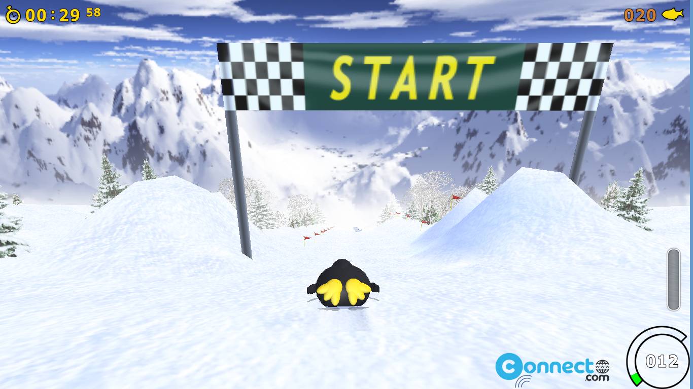 Extreme Tux Racer Penguin Racing Game | CONNECTwww.com