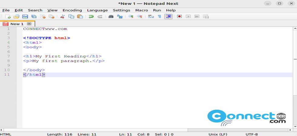 Notepad Next Text Editor – Re implementation of Notepad++ | CONNECTwww.com