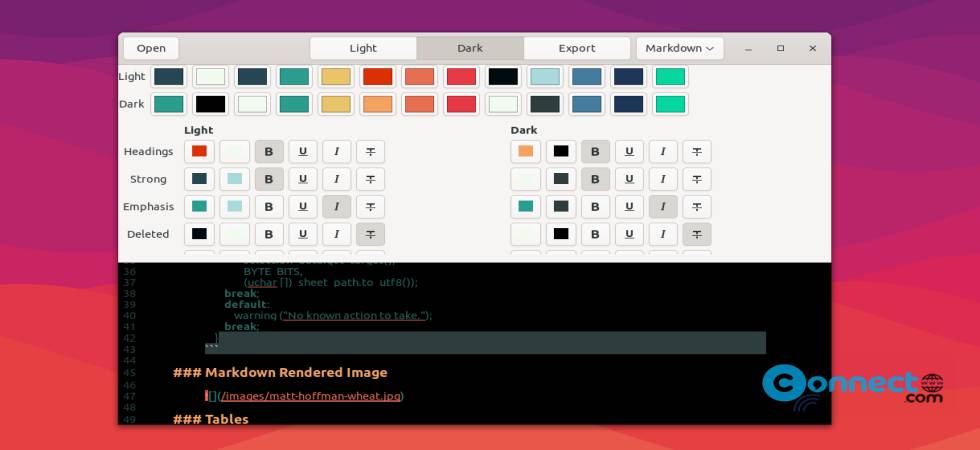 generate-theme-for-markdown-editor-with-theme-generator-connectwww