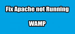 Read more about the article How to Solve Your Port 80 is actually used by Microsoft IIS – Fix Apache not Running on WAMP