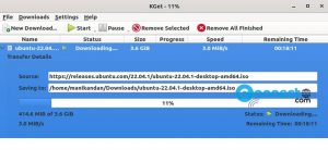 Read more about the article KGet Download Manager