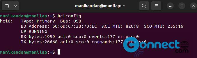 bluetooth mac address