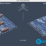 Cap Pirate Battleship Game